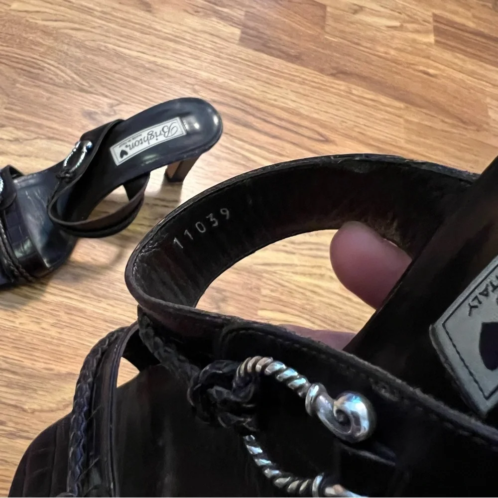 Stylish Black High Heel Sandals